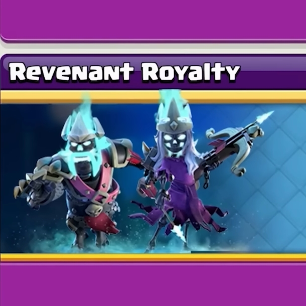 Clash of Clans Revenant Royalty Challenge