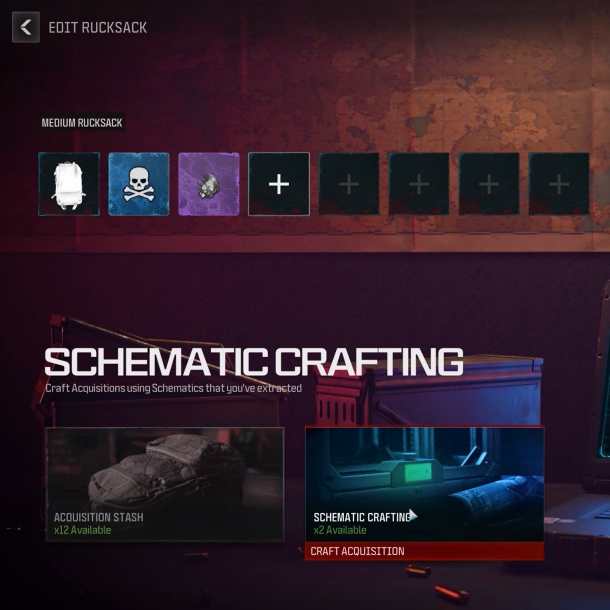 crafting Schematics modern warfare zombies