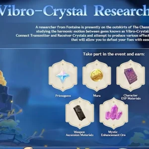 Genshin Impact 4.6 Vibro-Crystal Research