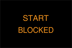 Freightliner start blocked