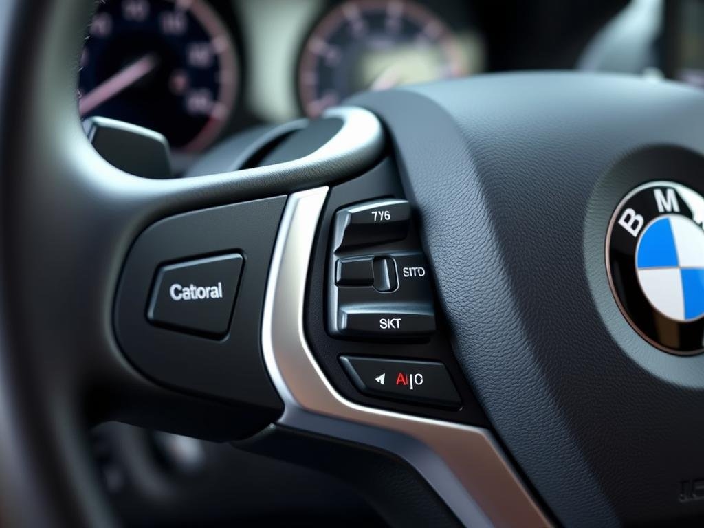 BMW Adaptive Cruise Control steering wheel controls BMW Adaptive Cruise Control steering wheel controls