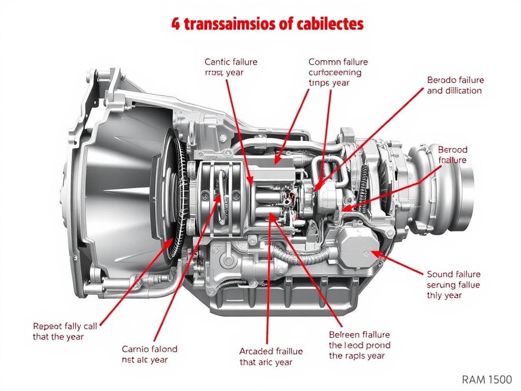 2014 Ram 1500 transmission problems diagram showing common failure points 2014 Ram 1500 transmission problems diagram showing common failure points
