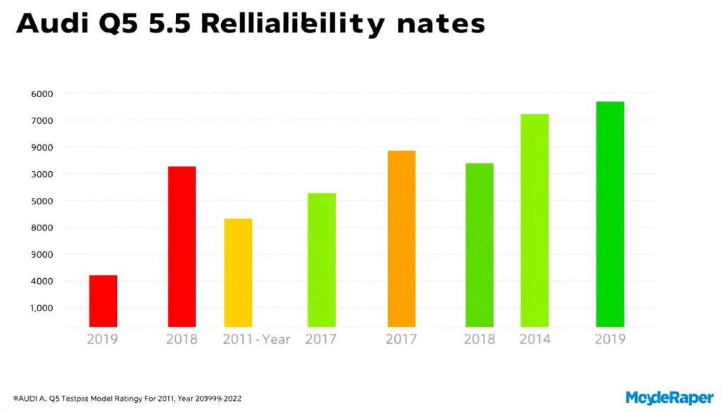 Audi Q5 reliability comparison chart - showing which Audi Q5 years to avoid Audi Q5 reliability comparison chart - showing which Audi Q5 years to avoid