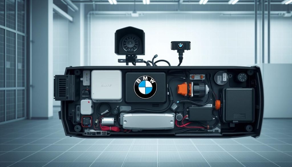 BMW alarm system components BMW alarm system components