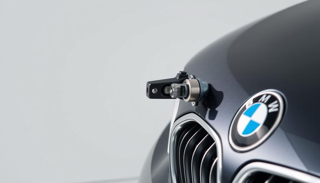 BMW hood latch