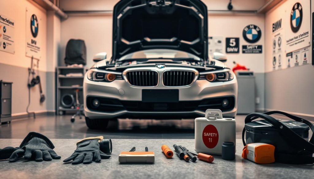 BMW safety precautions