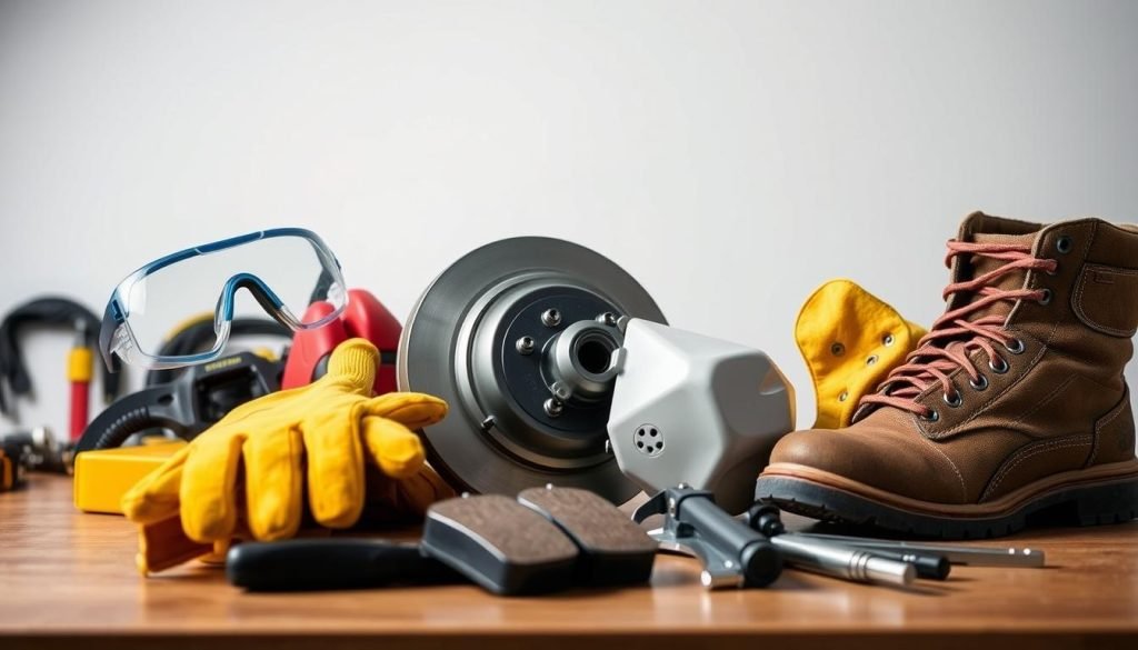 DIY Brake Pad Replacement Safety Equipment