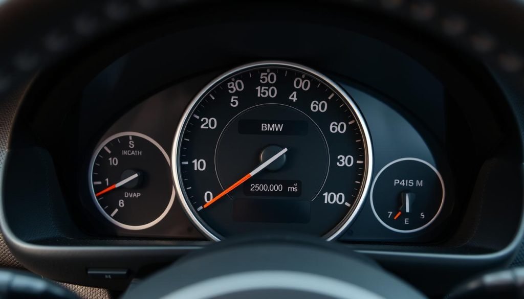 High mileage BMW with odometer showing over 250,000 miles High mileage BMW with odometer showing over 250,000 miles