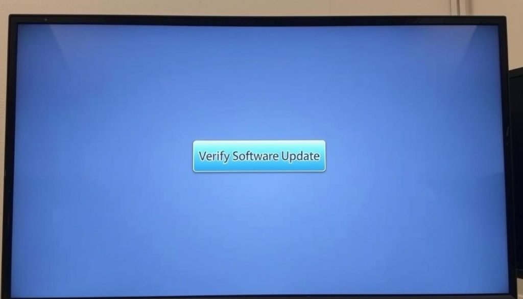 verify software update