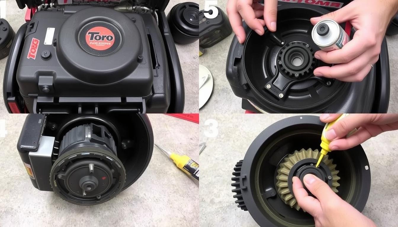 Step-by-step Toro transmission repair process Step-by-step Toro transmission repair process