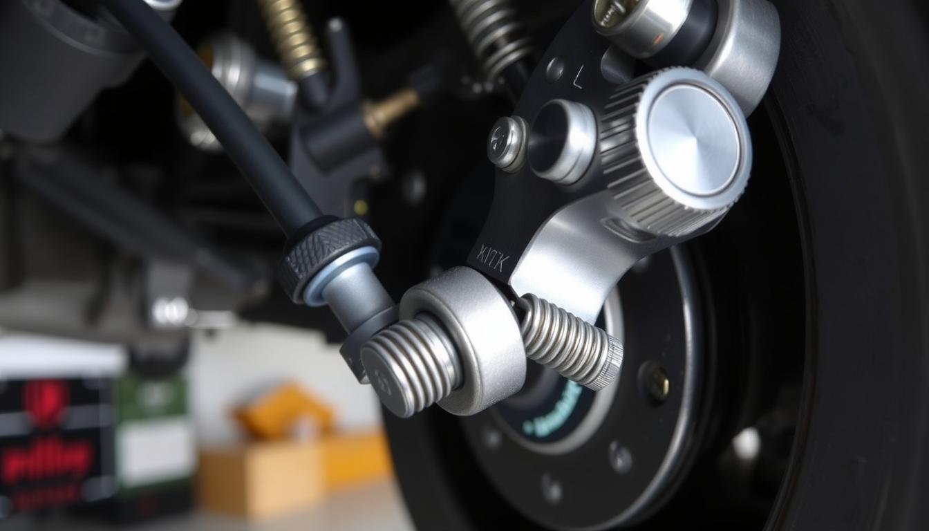parking brake adjustment mechanism