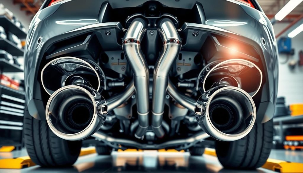 dual exhaust system configuration dual exhaust system configuration